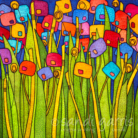 Annie's Garden  12X12