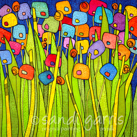 Annie's Garden  20X20