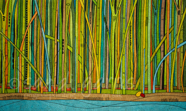 Companionable Silence  24X40