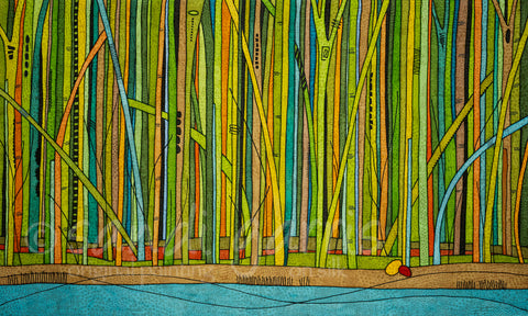 Companionable Silence  24X40