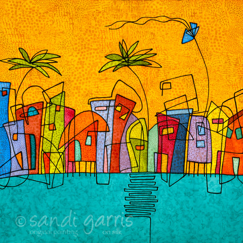 Cottages by the Sea  20X20