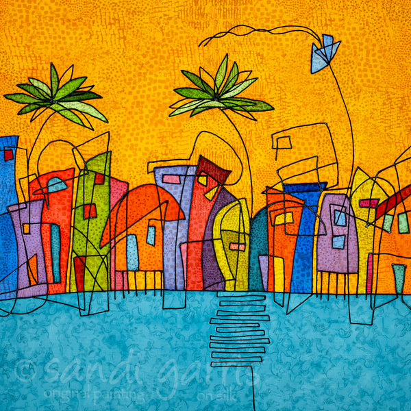 Cottages by the Sea  20X20