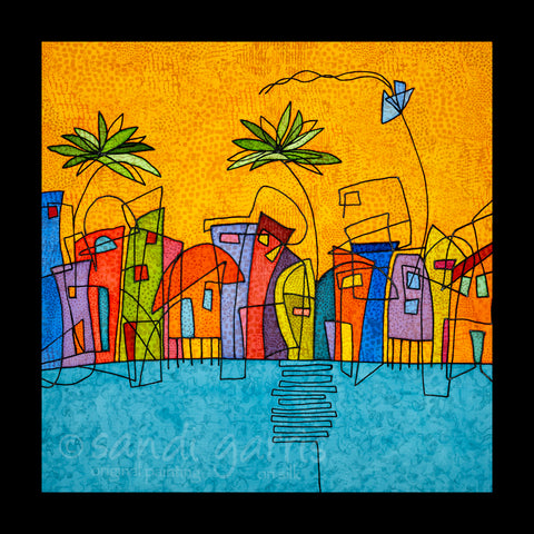 Cottages by the Sea  20X20