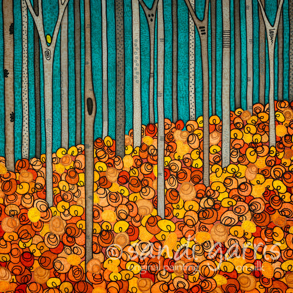 Deep Woods Wild  16X16