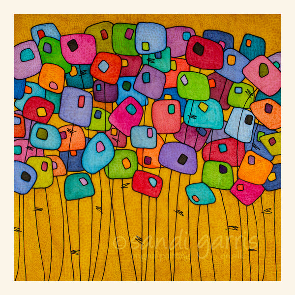 Dizzy's Bebop  30 x 30