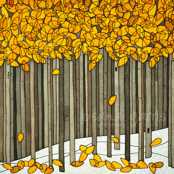 Early Snow  30X30
