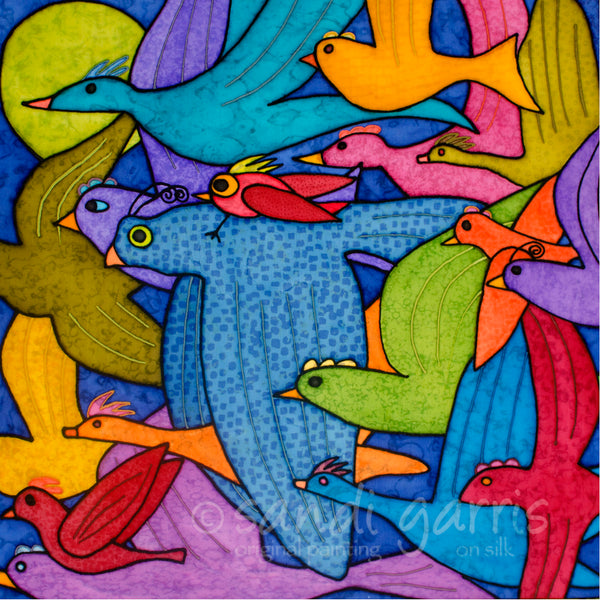 Flocking Together  12X12