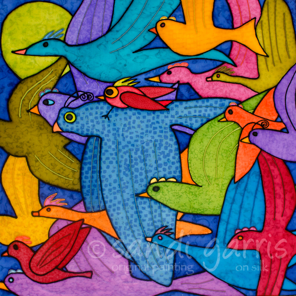 Flocking Together  16X16