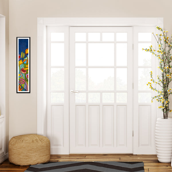 Garden Blues lll  10X32