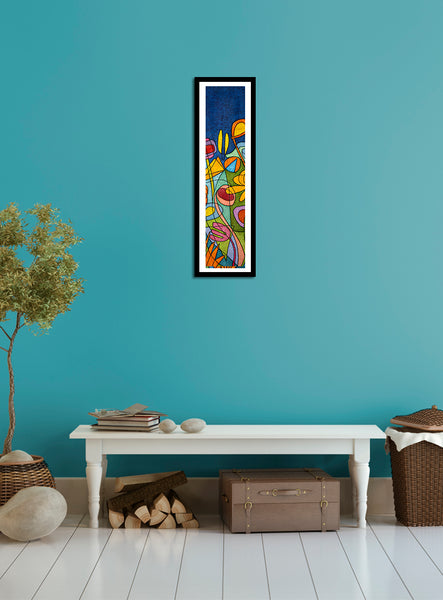 Garden Blues lll  10X32
