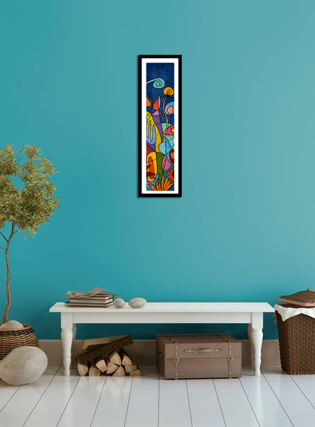 Garden Blues ll  10X32