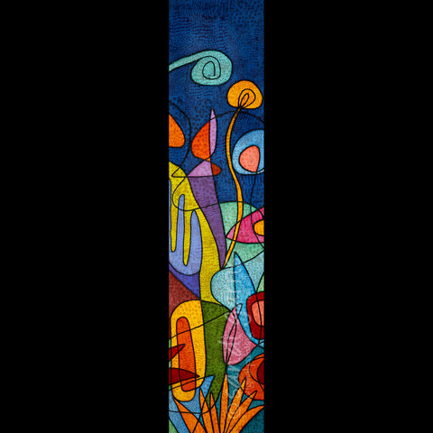 Garden Blues ll  10X32
