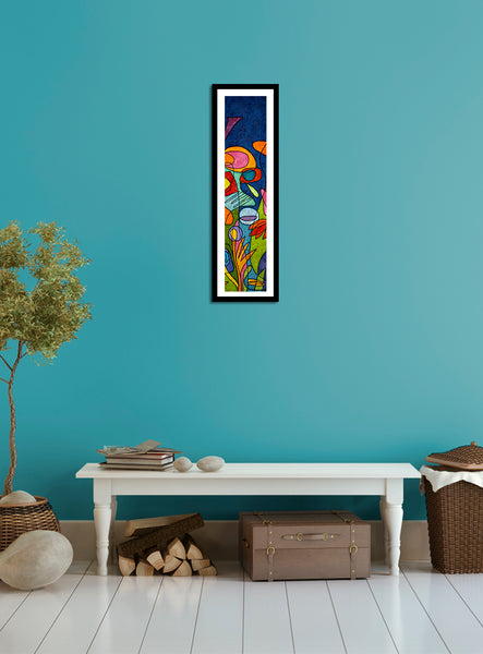 Garden Blues l  10X32