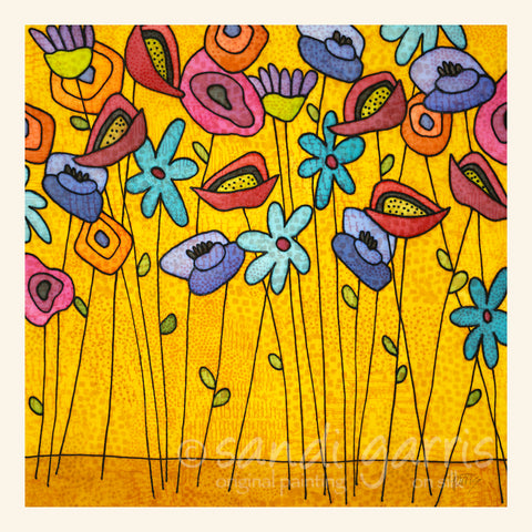 The Garden Wall   20 X 20