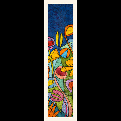 Garden Blues lll  10X32