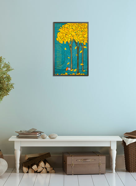 Under the Ginkos  20X32