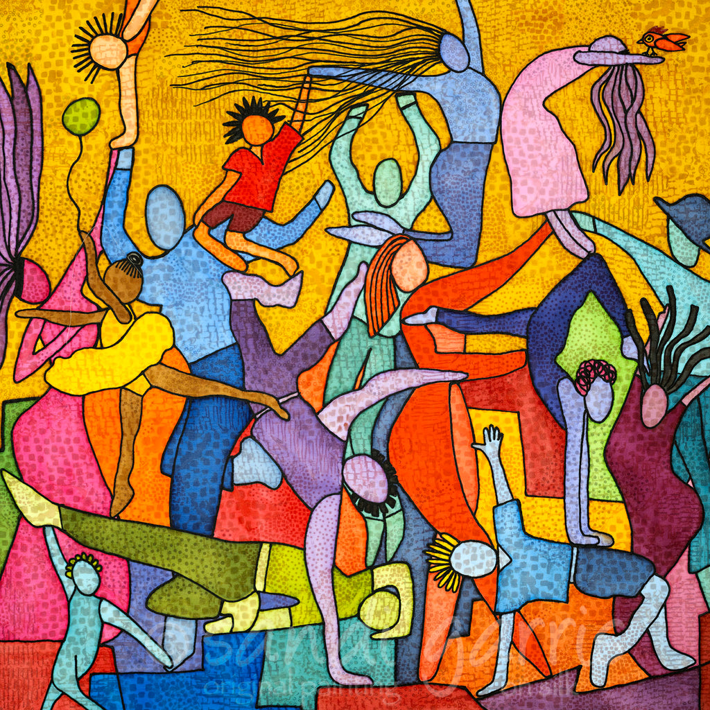 Lean On Me  20X20