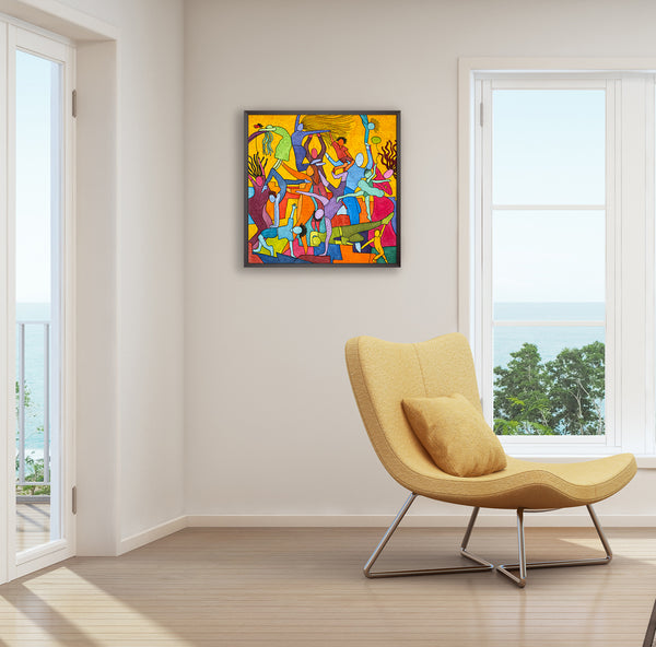 Lean On Me  30X30