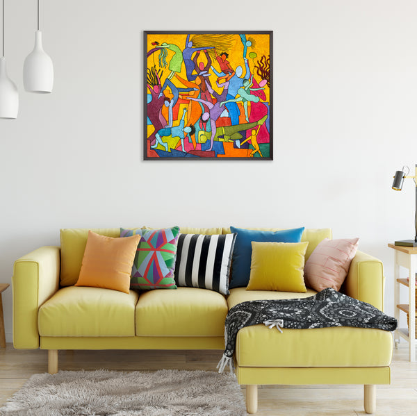 Lean On Me  30X30