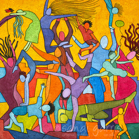 Lean On Me  30X30