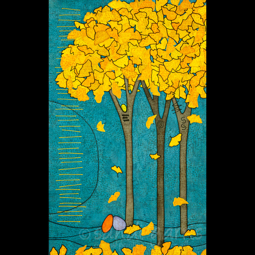 Under The Ginko  16X24