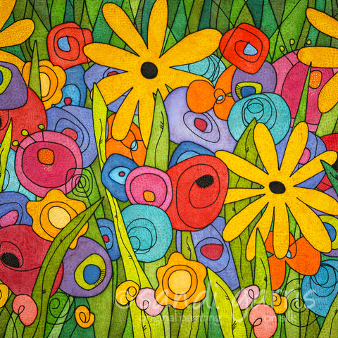 Midsummer Wild  12X12