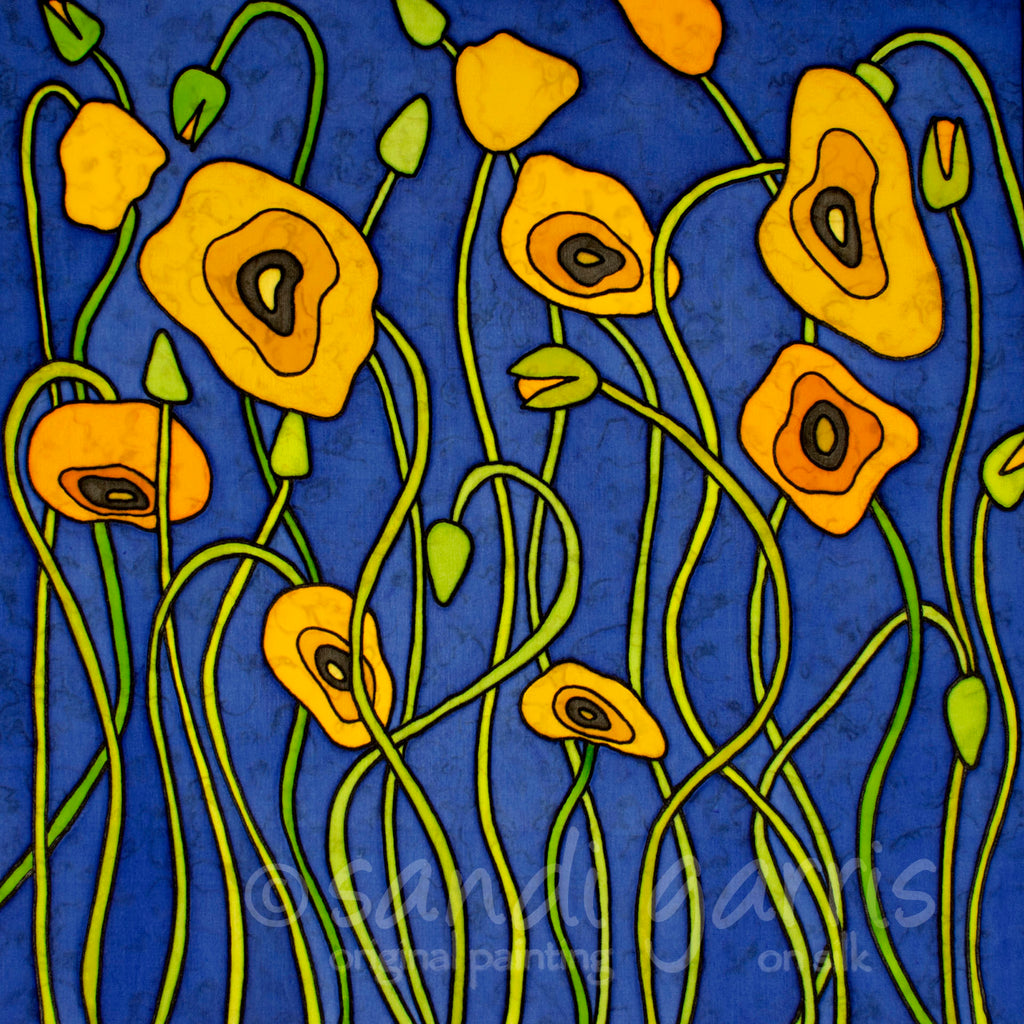 Poppy Roma Poppies of Rome 16 X 16 – Sandigarris.com