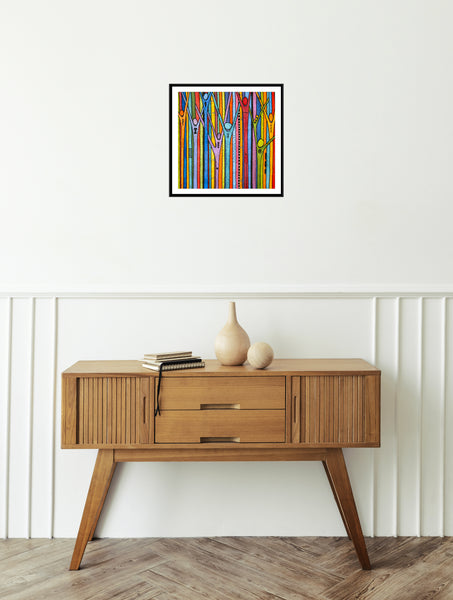Rain Dance  20 x 20