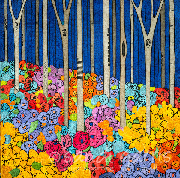 Secret Garden  30X30