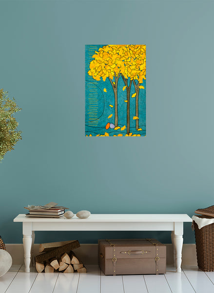 Under The Ginko  20X30