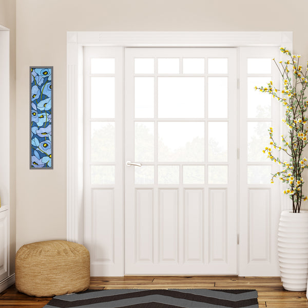 Wild Poppies - Blue  8X32