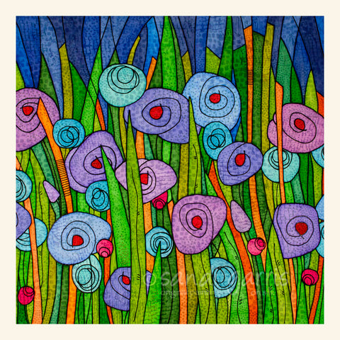 Wildflowers  30 x 30