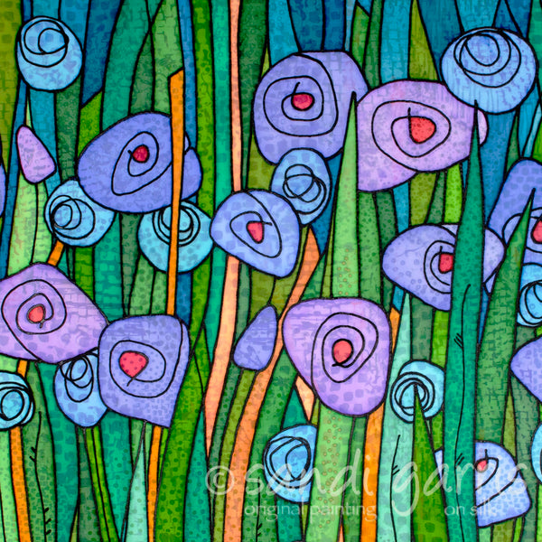 Wildflowers  12X12