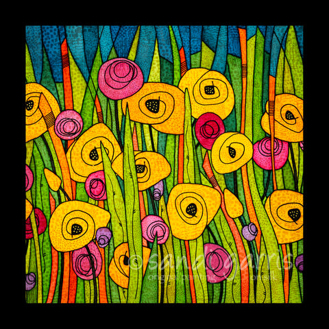 Wildflowers  20X20