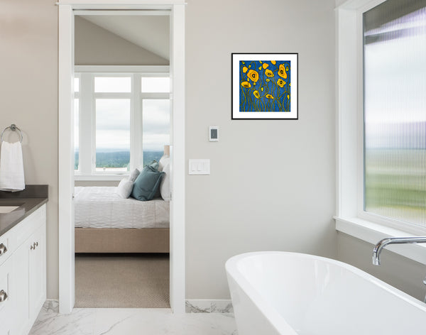 Poppies of Rome  20X20